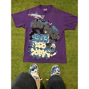 Vintage Zoo York Purple Graphic T-Shirt